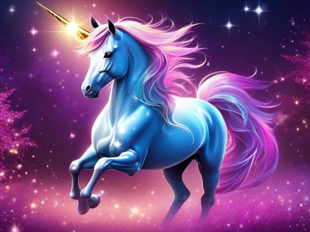 Sparkle Unicorn Background  