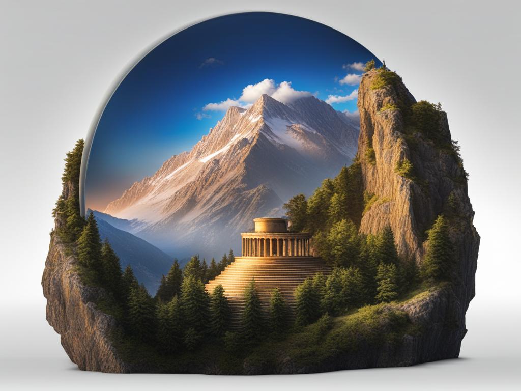 mount olympus summit - reveal the mythical mount olympus, home to the gods of greek mythology. 