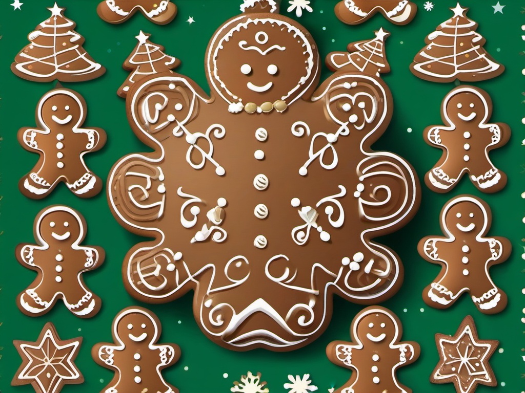 Christmas Wallpaper Gingerbread  