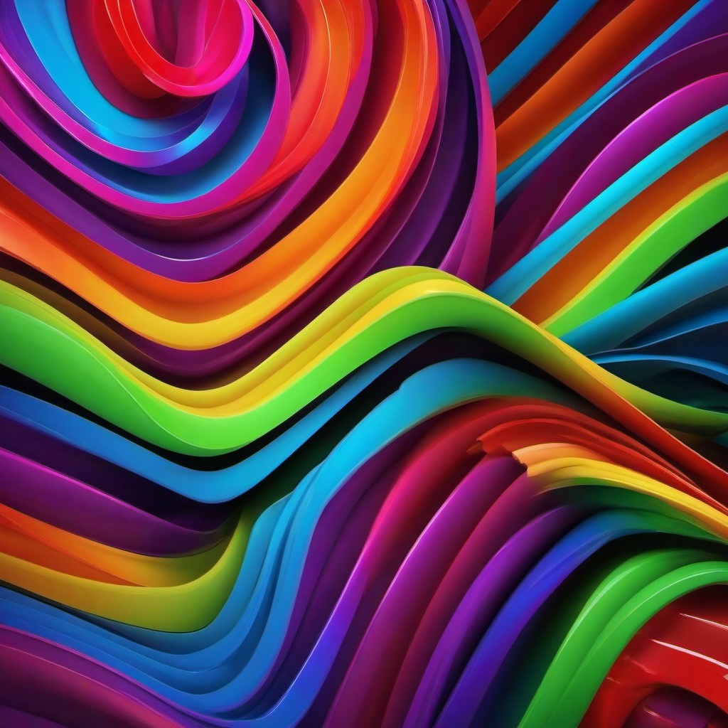 Rainbow Background Wallpaper - a rainbow background  