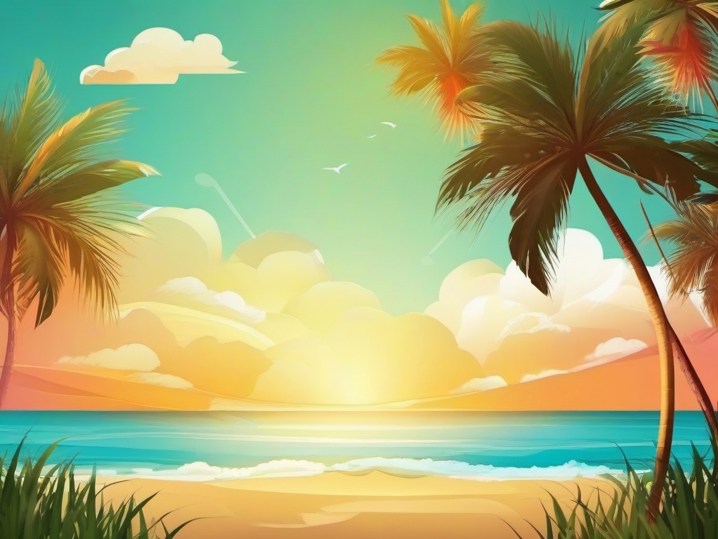 Summer Wallpaper Art  background