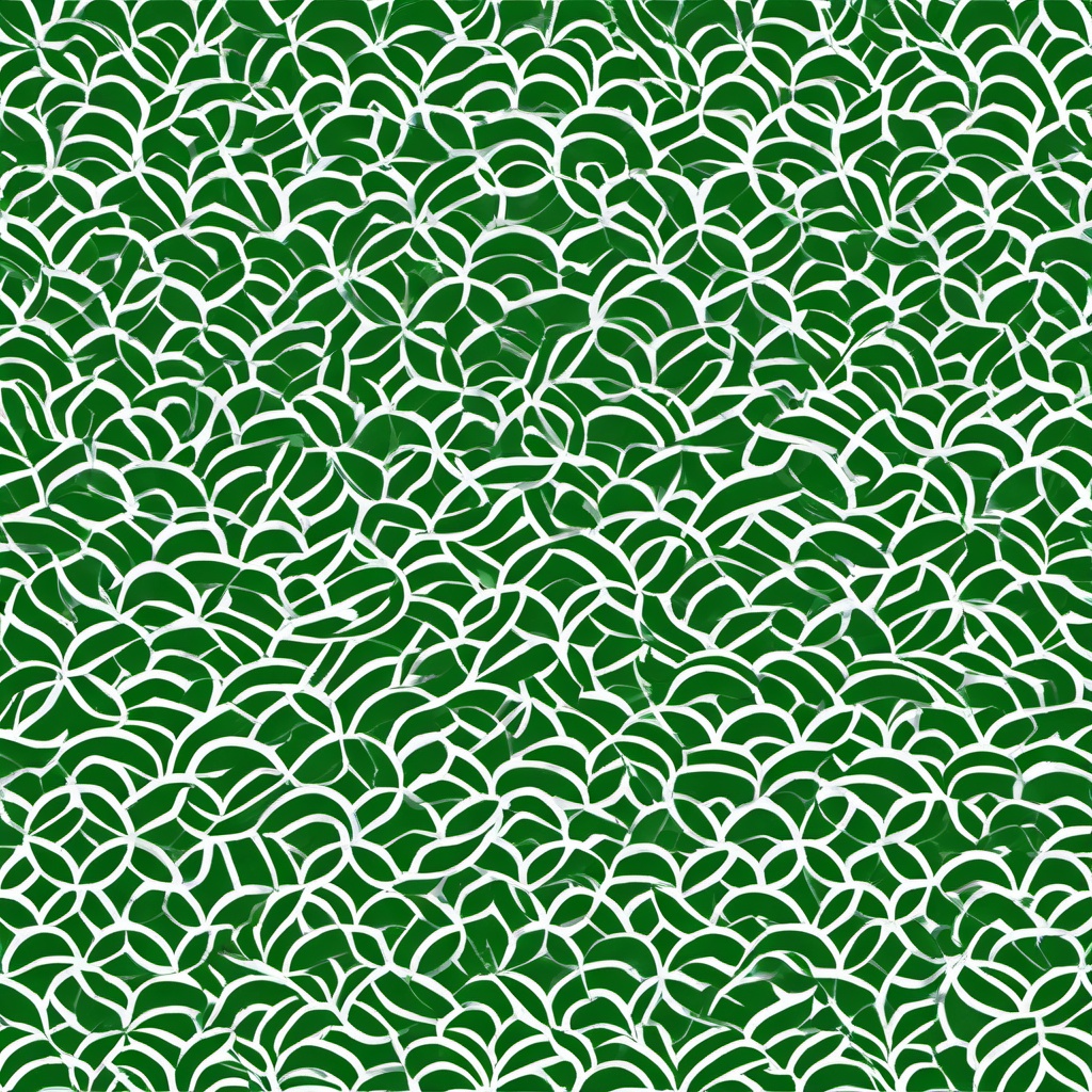 green & white background  