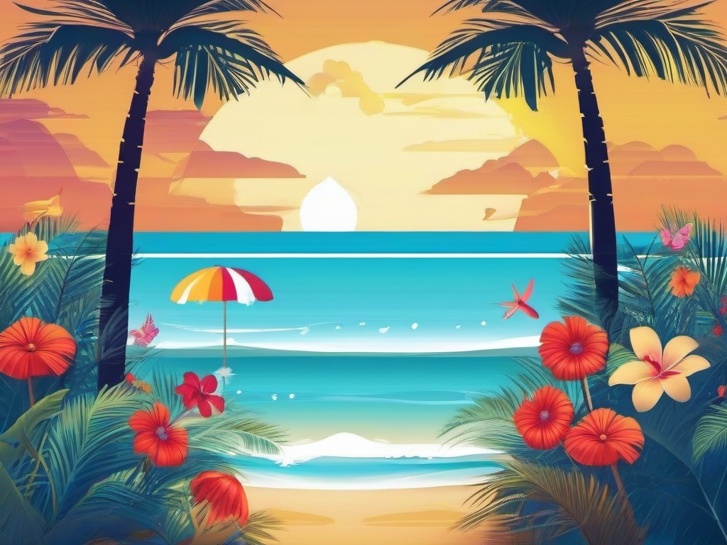 Summer Name Wallpaper  background