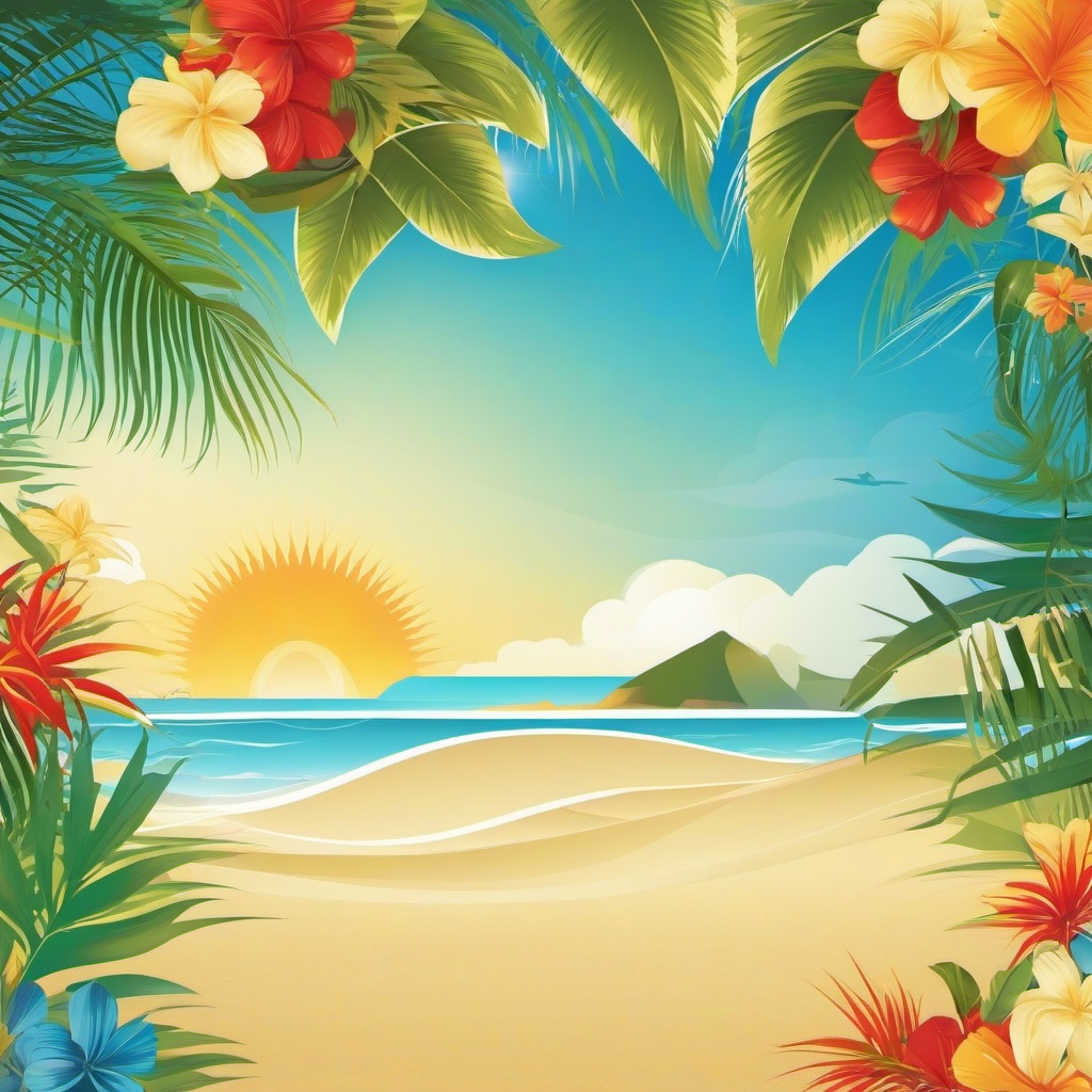 Beach Background Wallpaper - beach theme background  