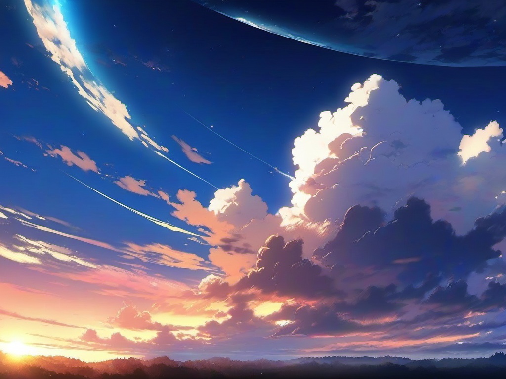 Sky Wallpaper Anime  ,desktop background wallpaper