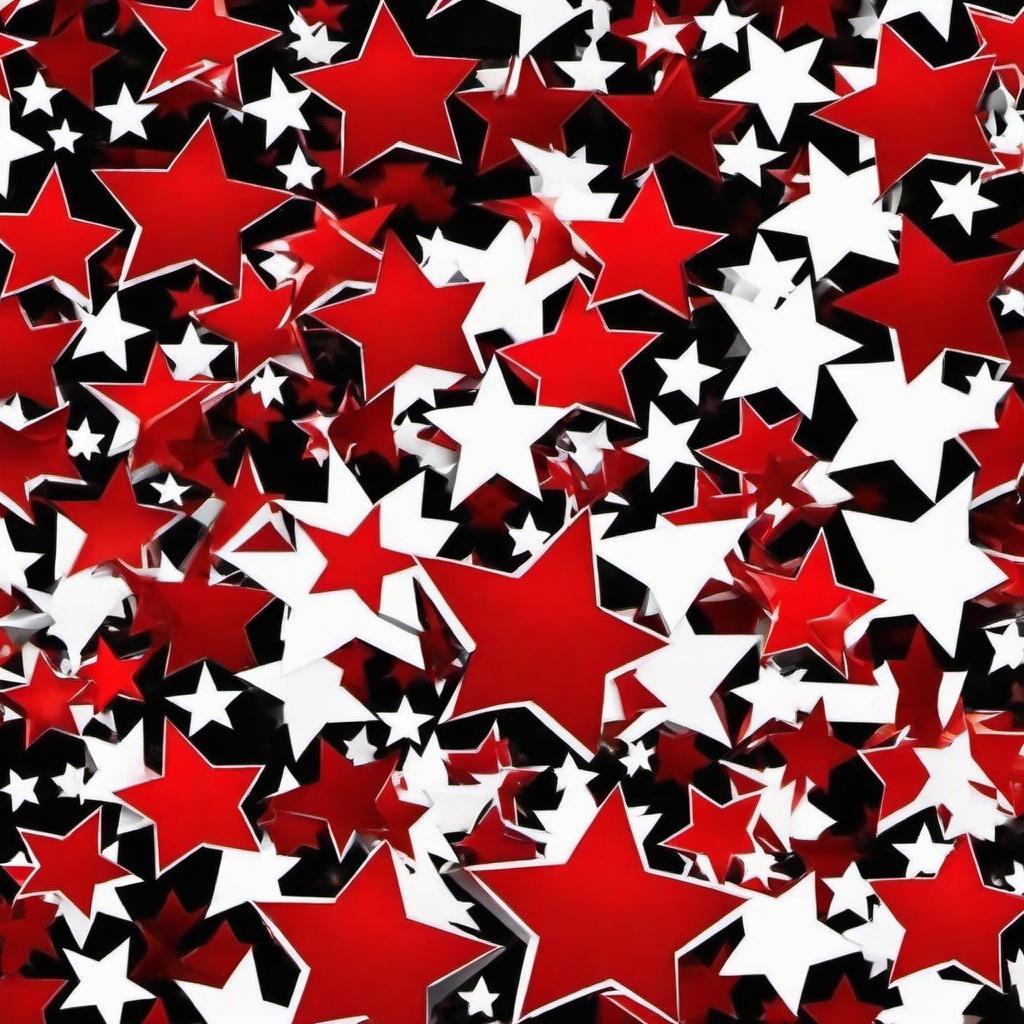 Red Background Wallpaper - red star black background  