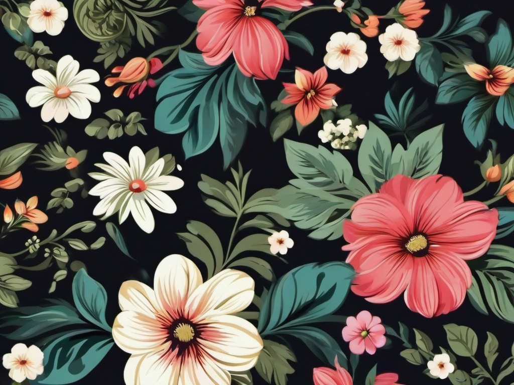 Flower Background Wallpaper - flower wallpaper pattern  