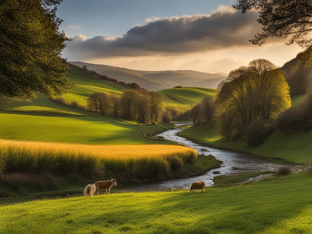 untouched valles pasiegos - capture the untouched landscapes of the valles pasiegos in cantabria, known for their rustic charm and pastoral scenes. 