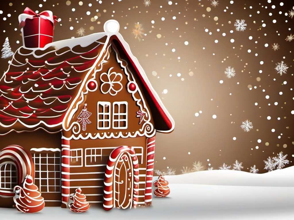 Christmas Gingerbread Wallpaper  