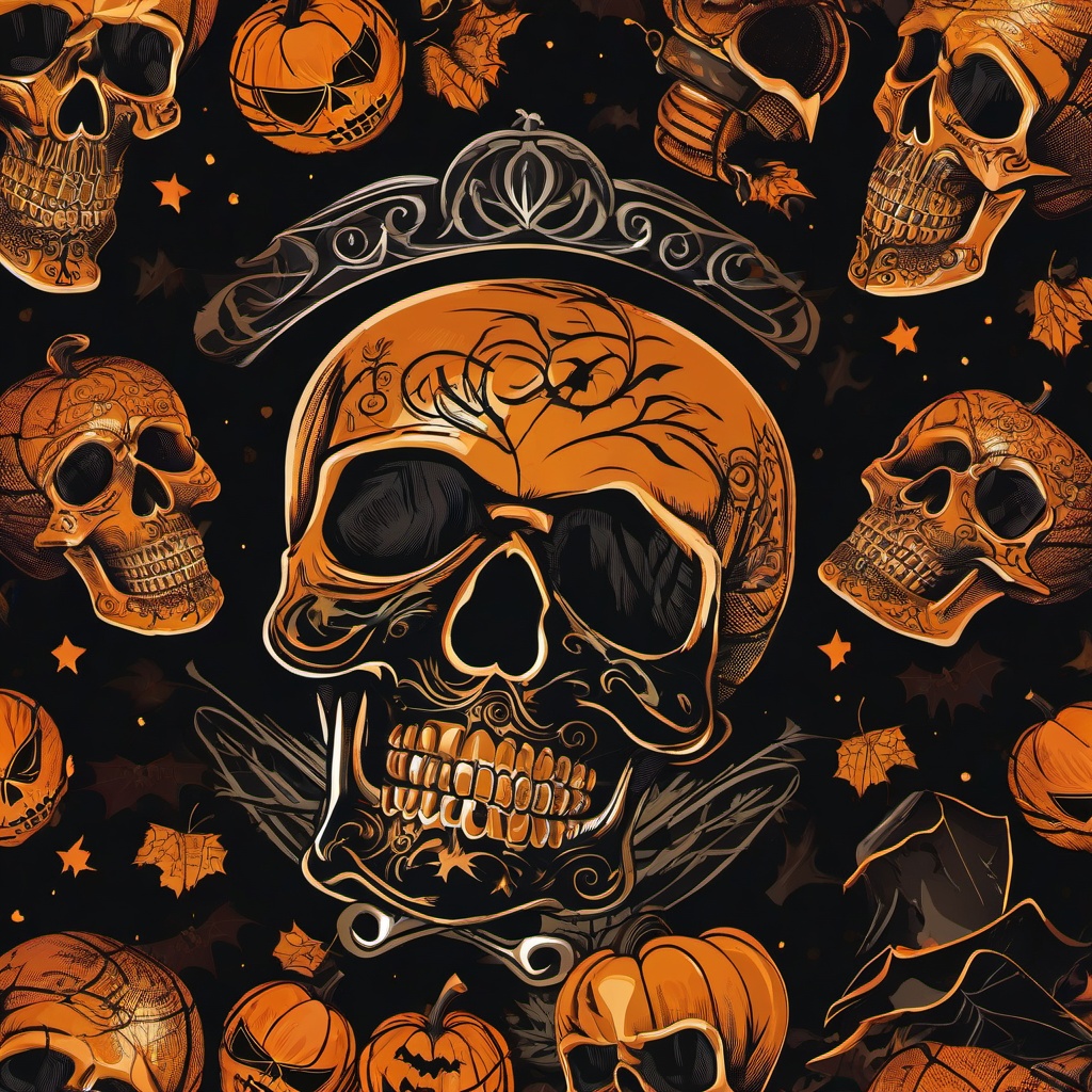 Halloween Background Wallpaper - halloween skull wallpaper  