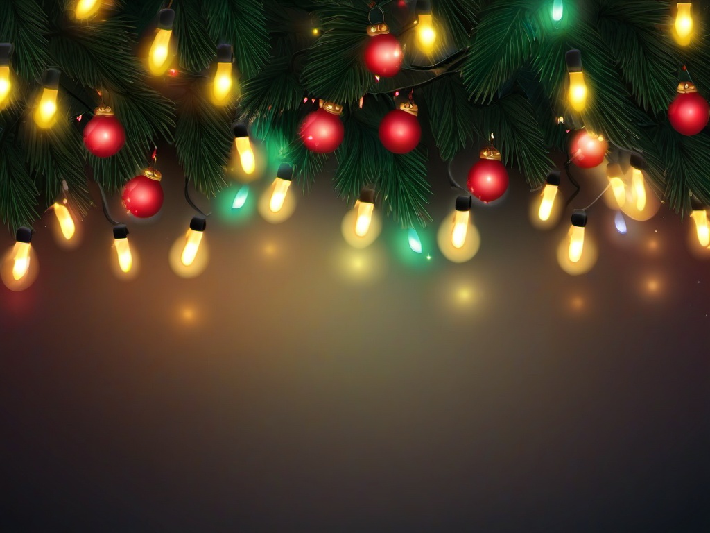 Christmas Lights Phone Wallpaper  