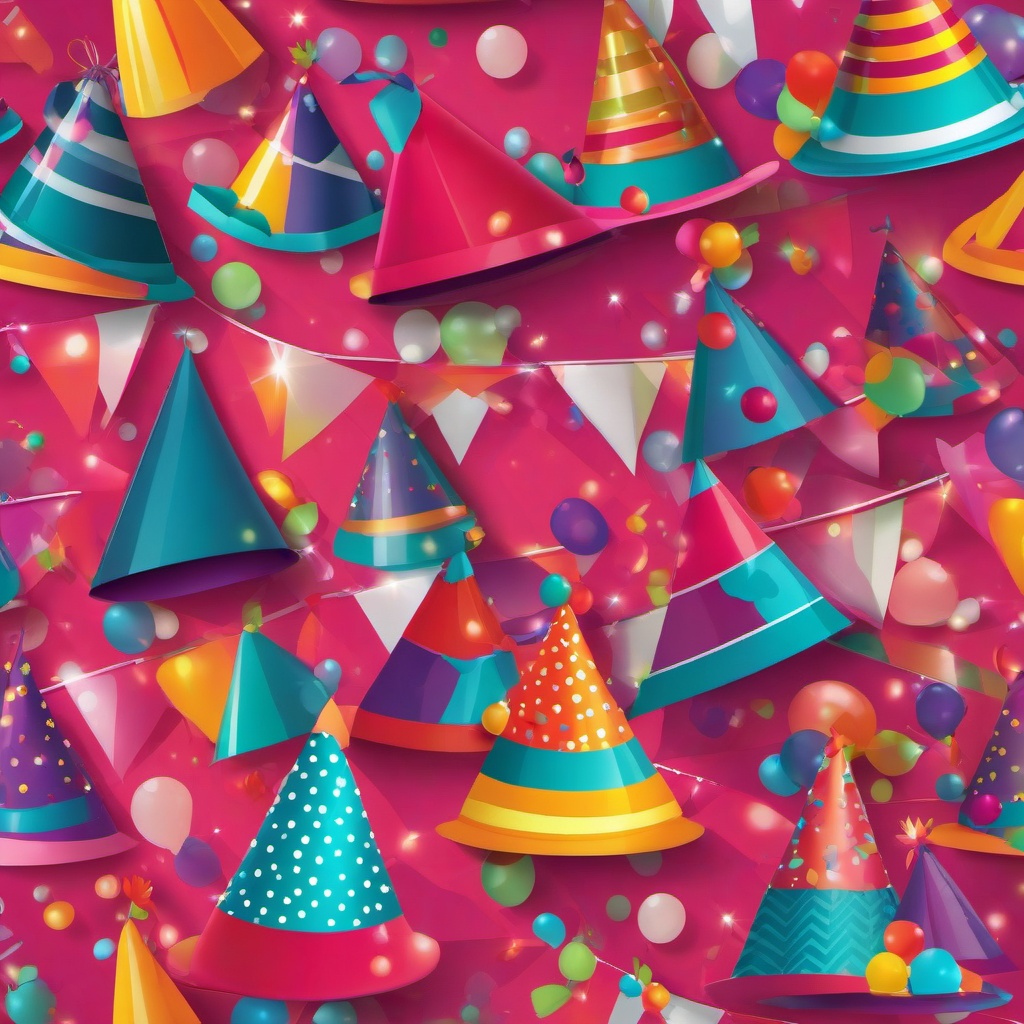 Party Background Wallpaper - party hat background  