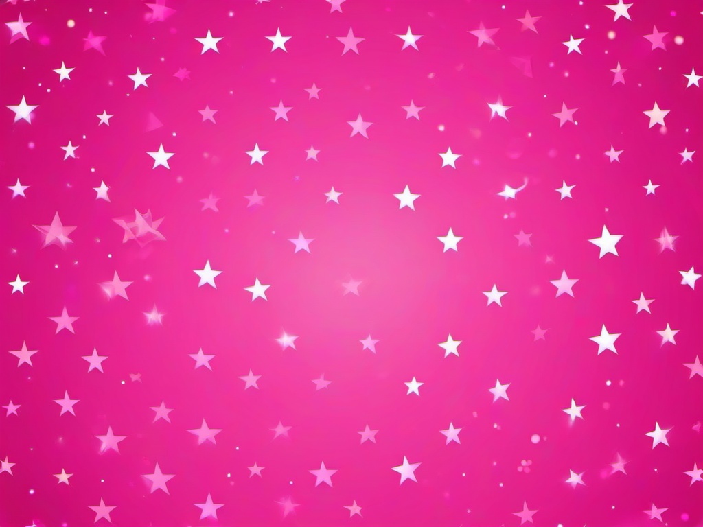 Starry Pink Background  