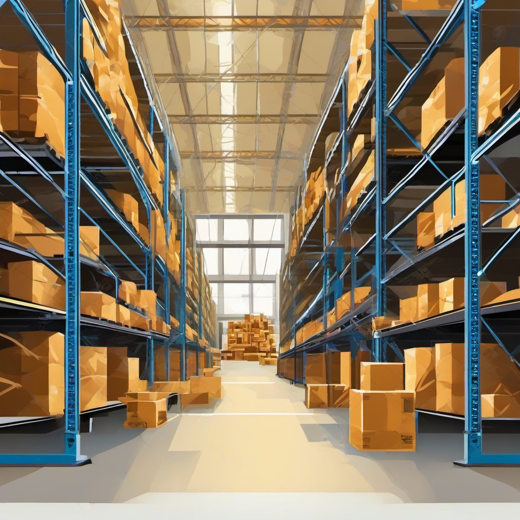 warehouse
  , vector illustration, clipart