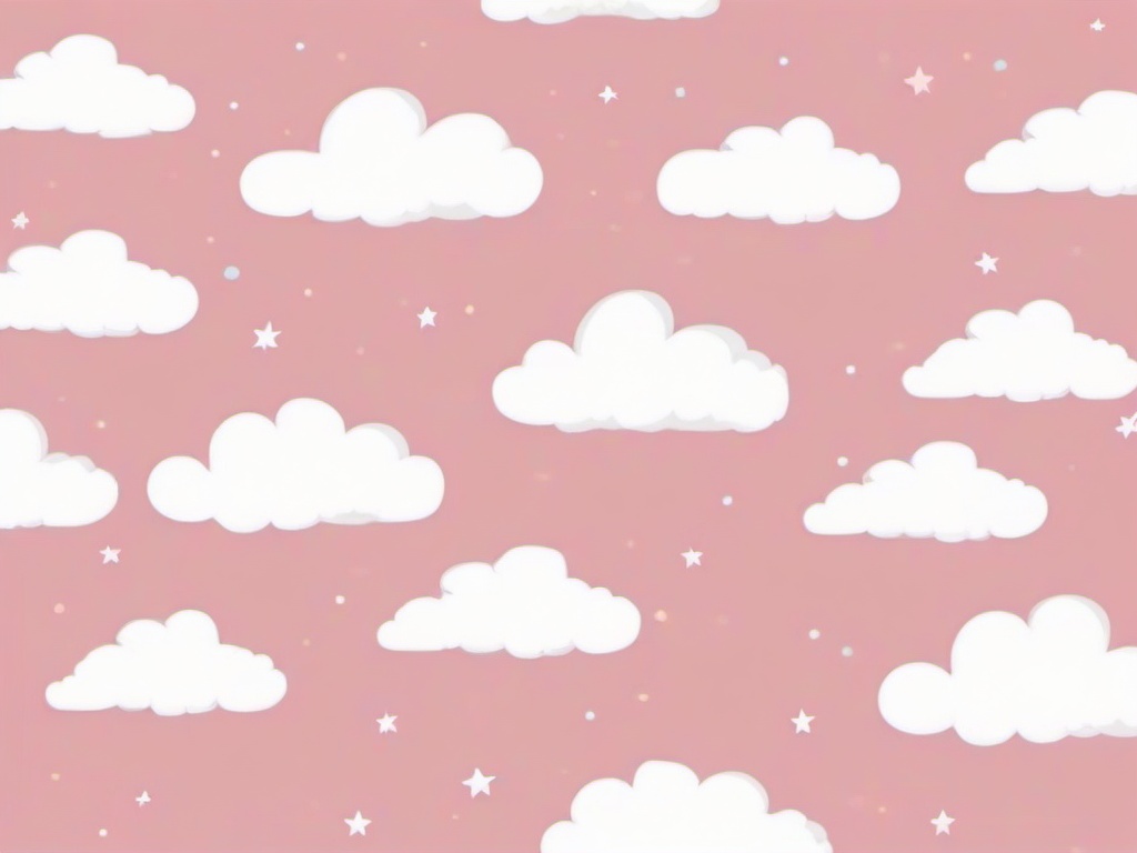 cute aesthetic cloud wallpaper  ,desktop background wallpaper