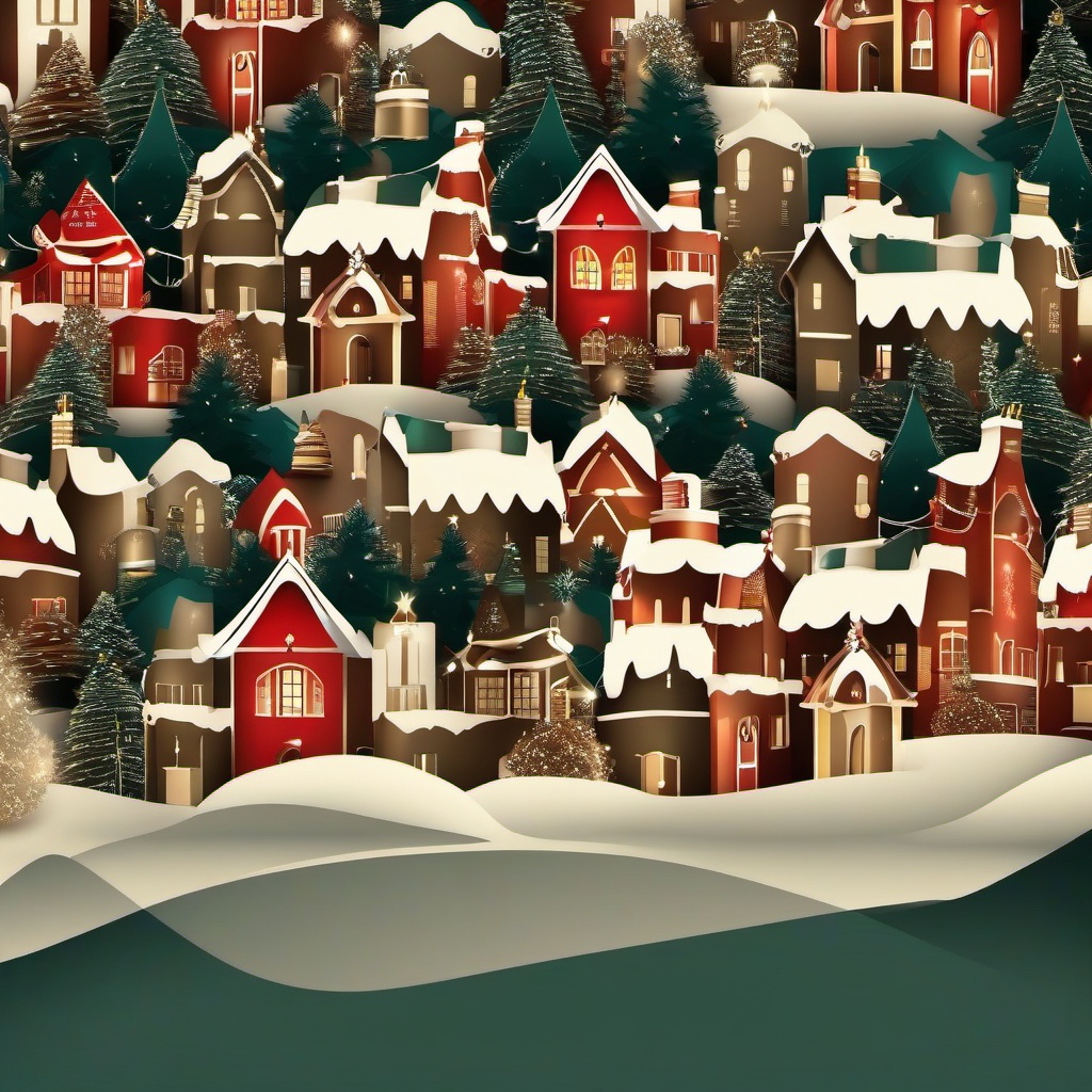 Christmas Background Wallpaper - christmas village background  