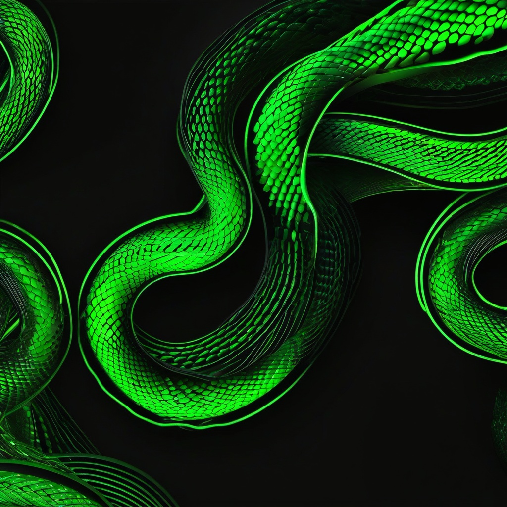 Neon Background Wallpaper - neon green snake wallpaper  