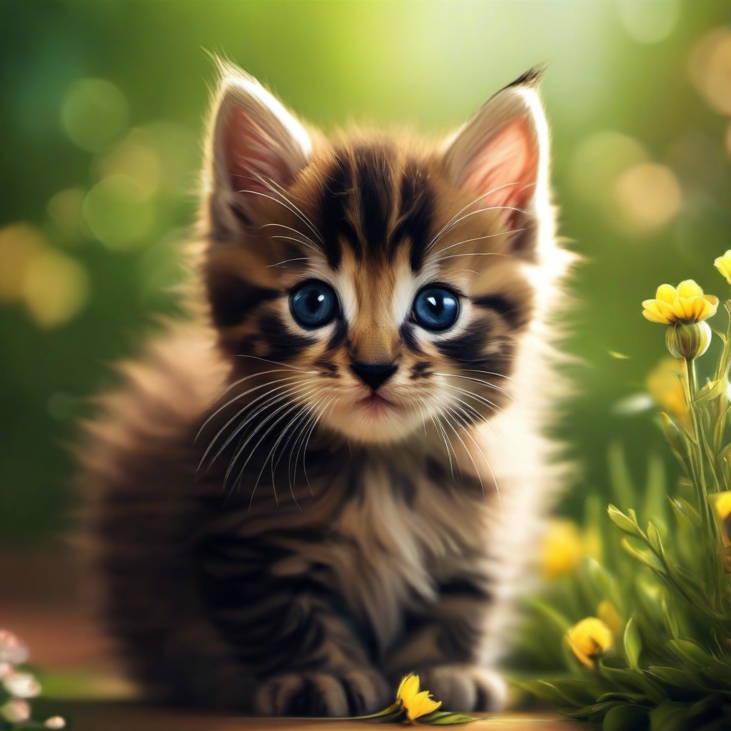 Cat Background Wallpaper - cute kitten backgrounds wallpaper  