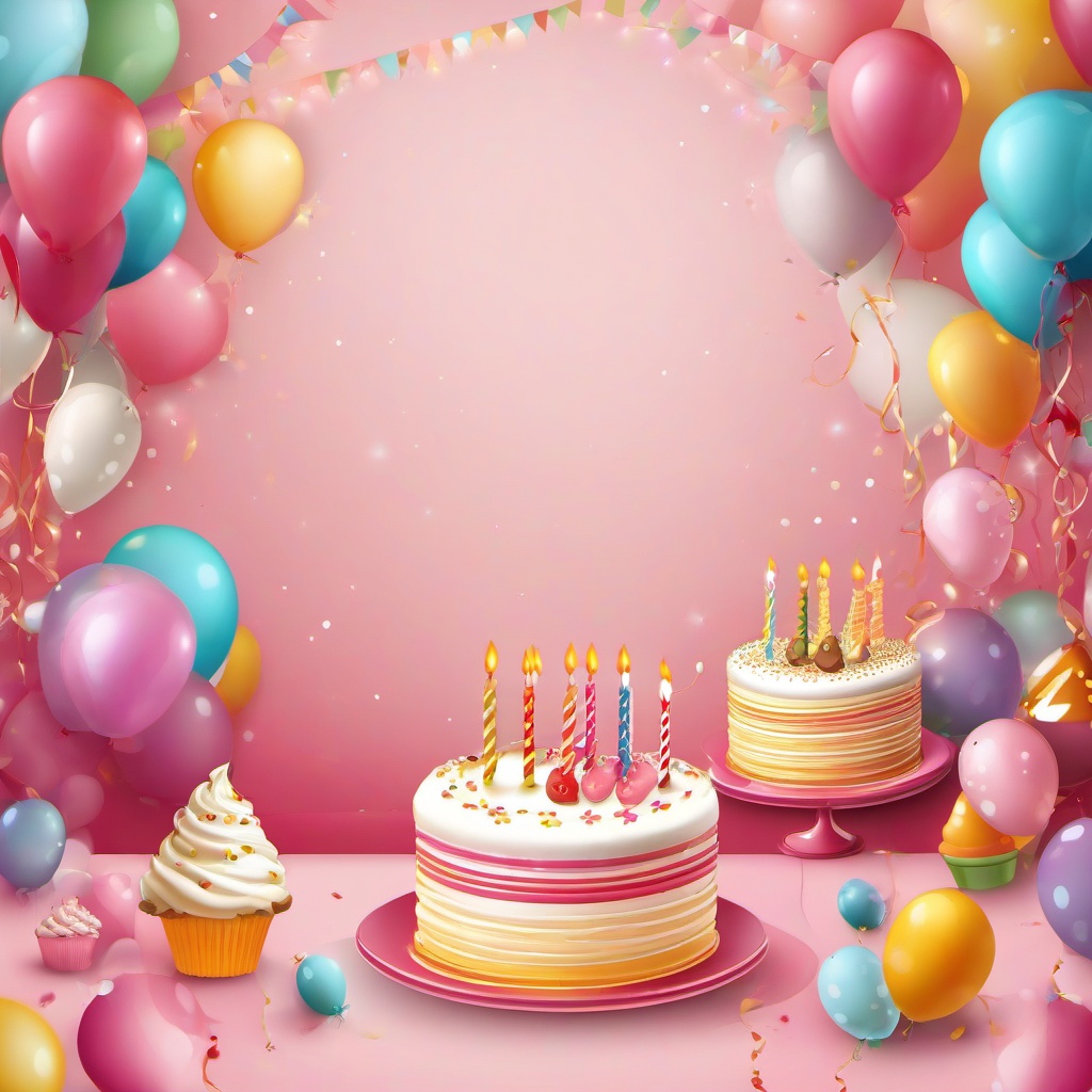 Birthday Background Wallpaper - two sweet birthday backdrop  