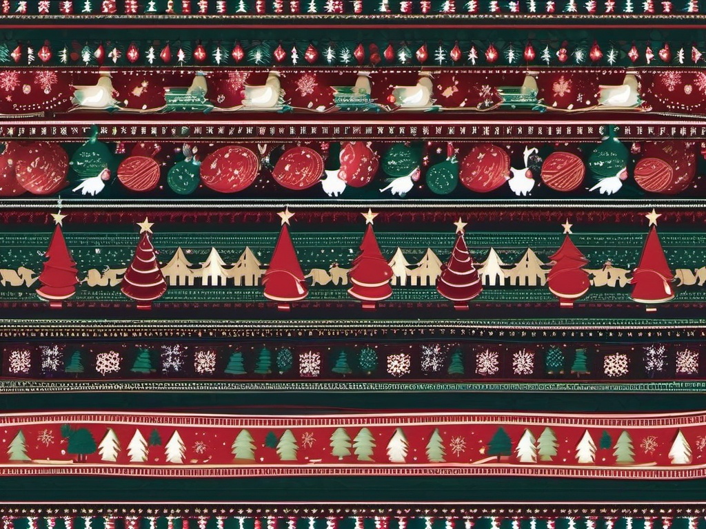 Christmas Pattern Background  