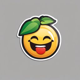 Drooling Face Emoji Sticker - Delicious anticipation, , sticker vector art, minimalist design