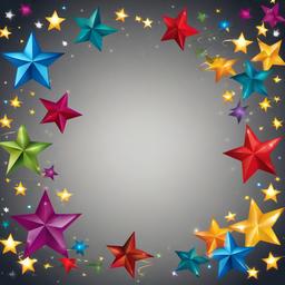 Christmas Lights clipart - Christmas lights shaped like stars  