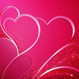 Red Background Wallpaper - pink and red heart background  