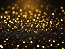 Dark Gold Glitter Background  