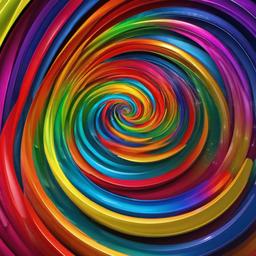 Rainbow Background Wallpaper - spiral rainbow background  