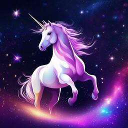 Galaxy Background Wallpaper - unicorn glitter galaxy wallpaper  