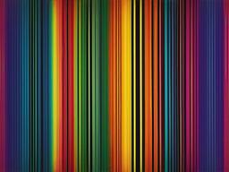 Rainbow Retro Background  