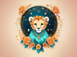 cute leo zodiac wallpaper  ,desktop background wallpaper