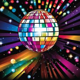 Disco Ball clipart - animated disco ball  vector clipart