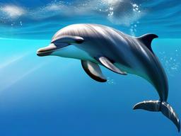 Cute Dolphin Wallpaper - Playful dolphins with cuteness  ,desktop background wallpaper