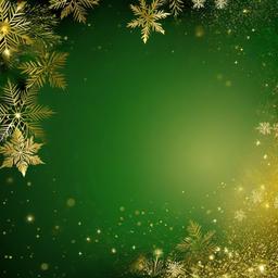 Christmas Background Wallpaper - green and gold christmas background  