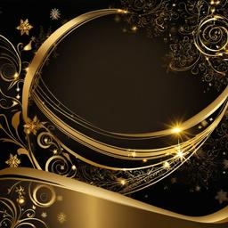 Gold Background Wallpaper - black and gold background christmas  