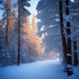 Winter background wallpaper - forest snow wallpaper  