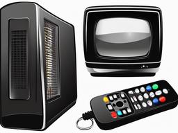 Television clipart - TV remote control  clipart