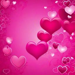 Heart Background Wallpaper - pink love heart background  