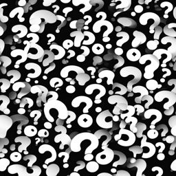 question mark clipart black and white 