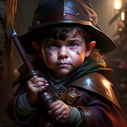 halfling rogue with nimble fingers and a talent for sneaking into the shadows. 