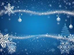 Blue Christmas Background  