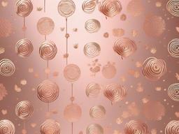 Cute Rose Gold Wallpaper - Adorable rose gold wallpaper with cute motifs.  background wallpaper