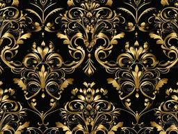 Elegant Black And Gold Background - Sophisticated black with rich gold accents.  background wallpaper