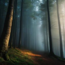Forest Background Wallpaper - foggy forest background  