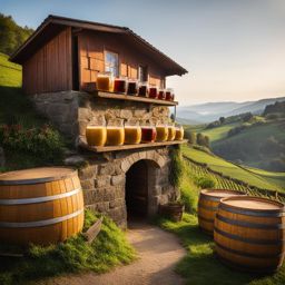 basque country's hidden cider houses - sketch the hidden cider houses of the basque country, where cider is made and traditions come alive. 