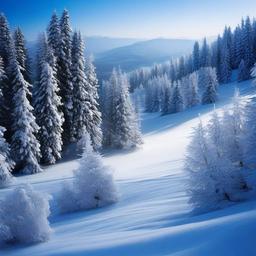 Snow Background Wallpaper - snow trees wallpaper  