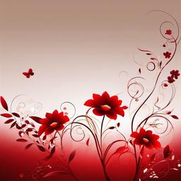 Red Background Wallpaper - red flower background  