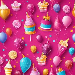 Party Background Wallpaper - girly birthday background  