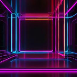 Neon Background Wallpaper - neon light room background  